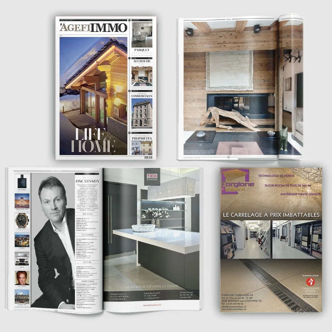 Agefi Immo n°06 — magazine et brochure