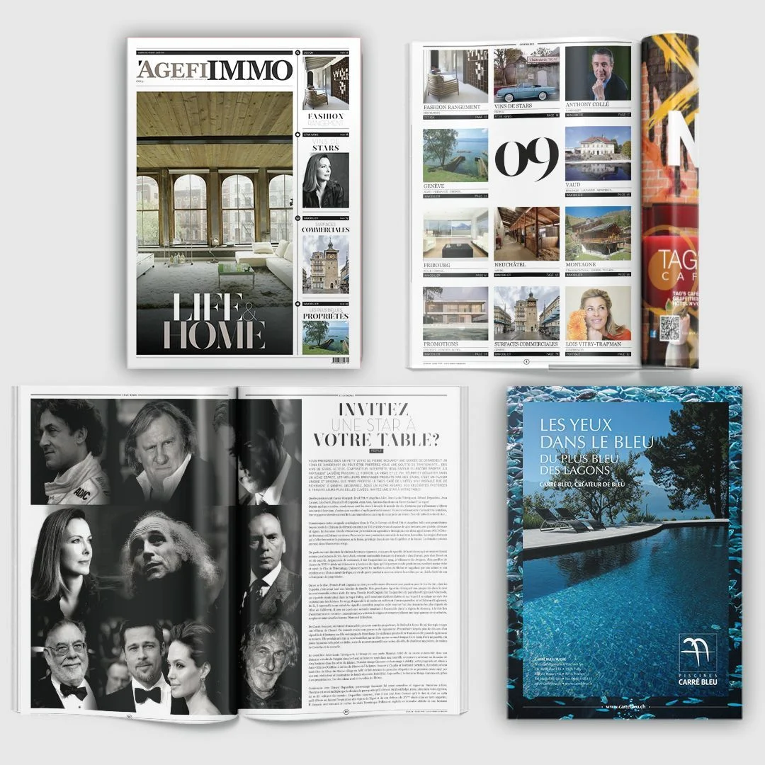 Agefi Immo n°09 — magazine et brochure