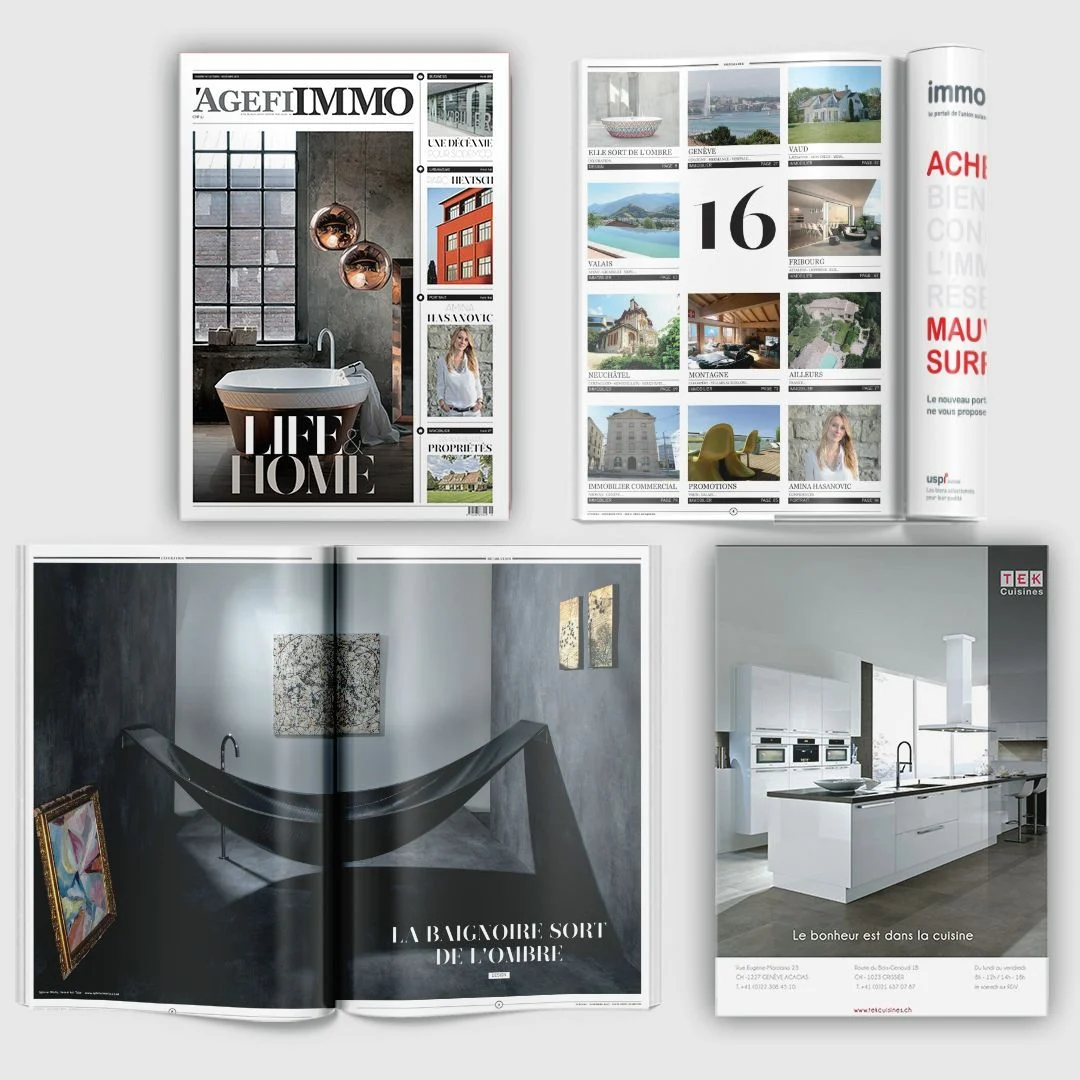 Agefi Immo n°16 — magazine et brochure