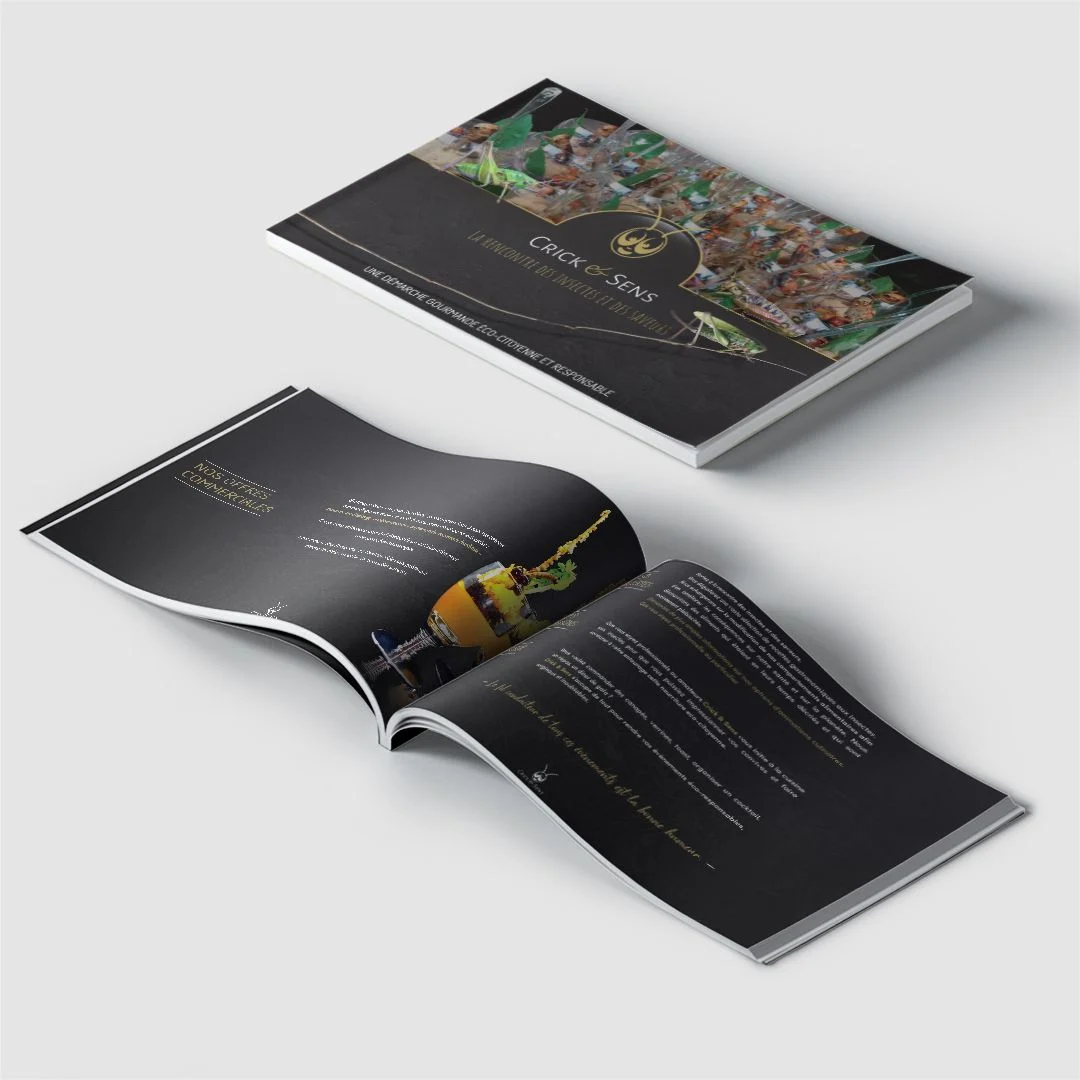 CRICK ET SENS — magazine et brochure