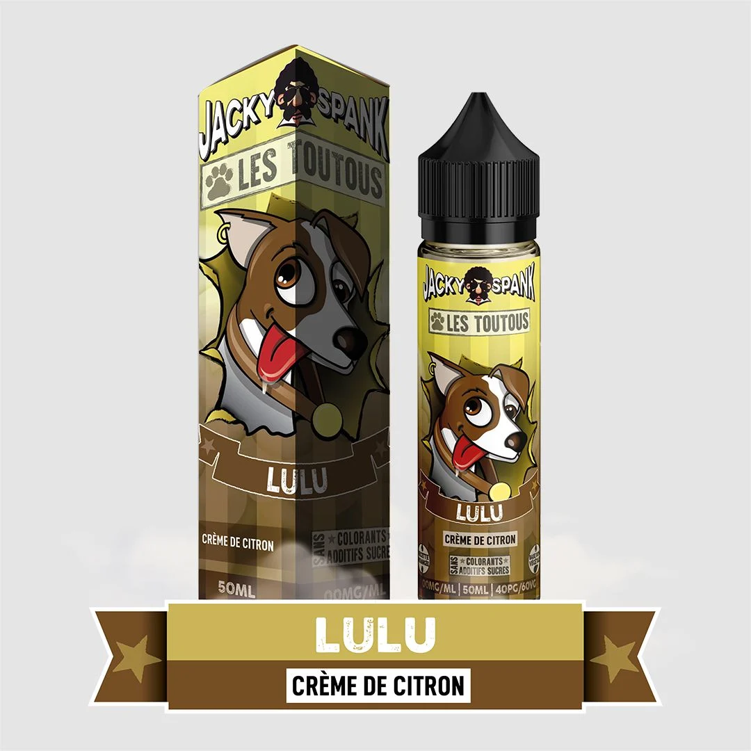 JACKY SPANK TOUTOU LULU — packaging