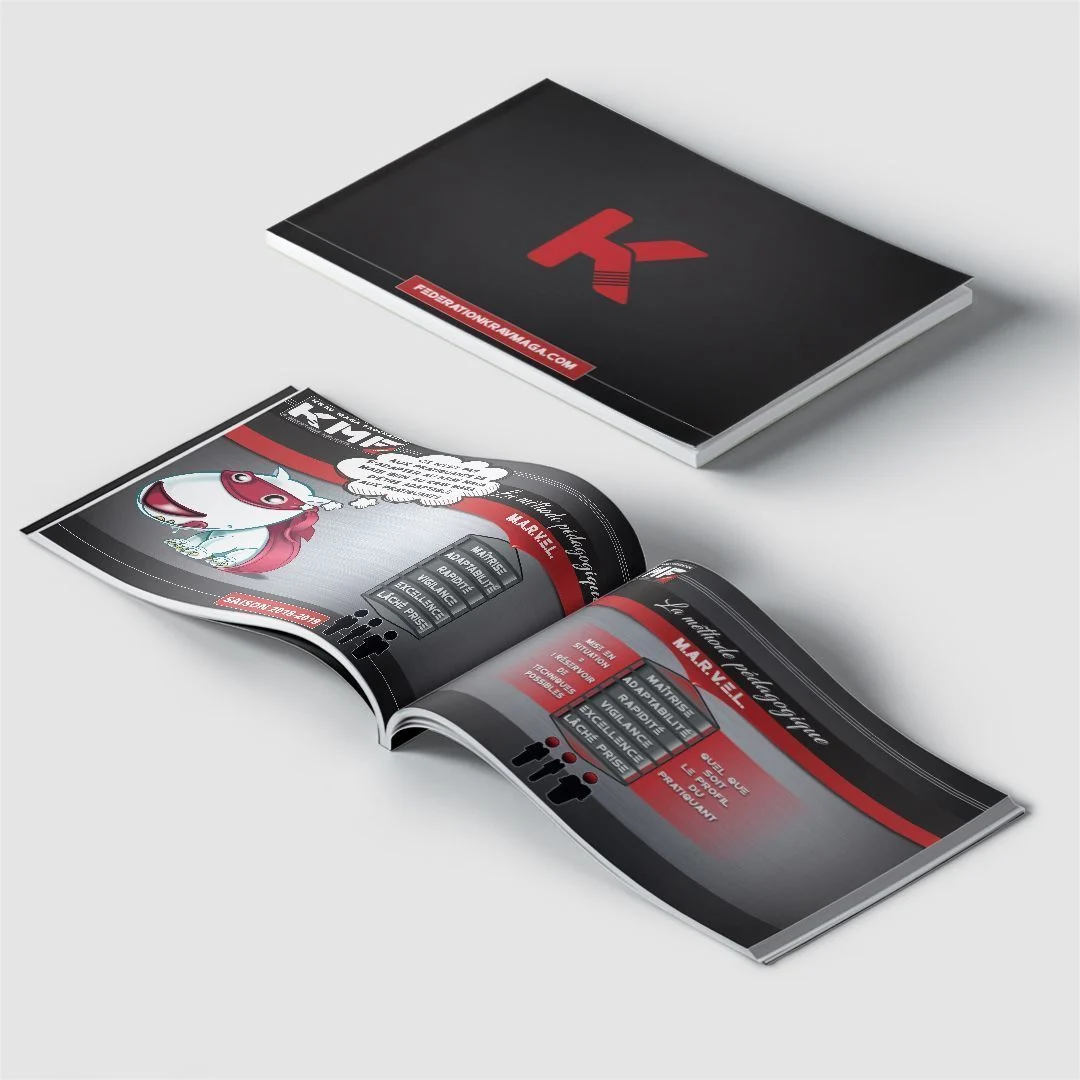 KMFDA – Bilan annuel — magazine et brochure