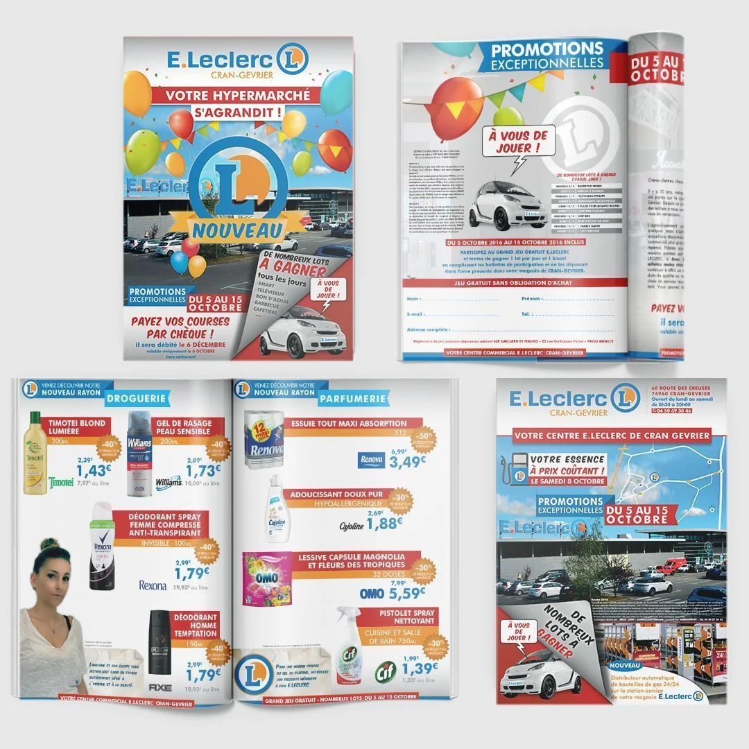 LECLERC CATALOGUE — magazine et brochure