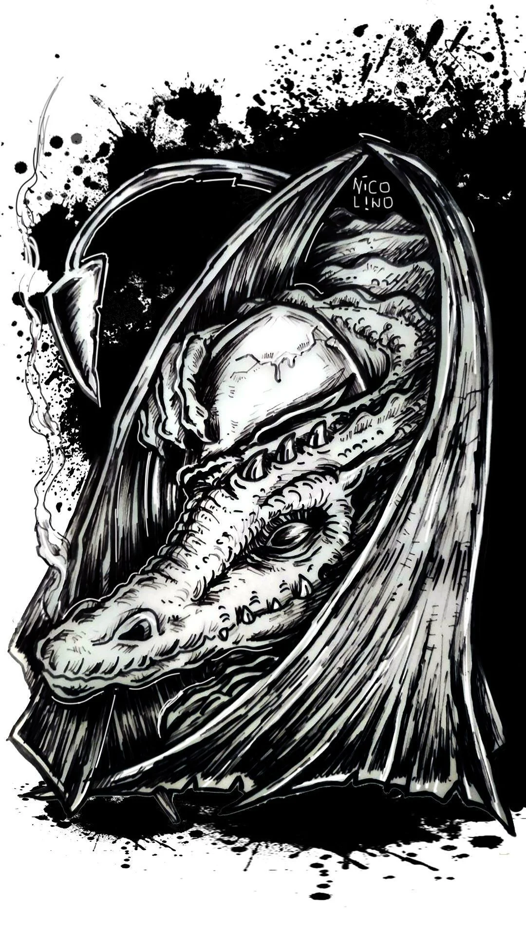 inktober 2020 SLEEP story — illustration Inktober