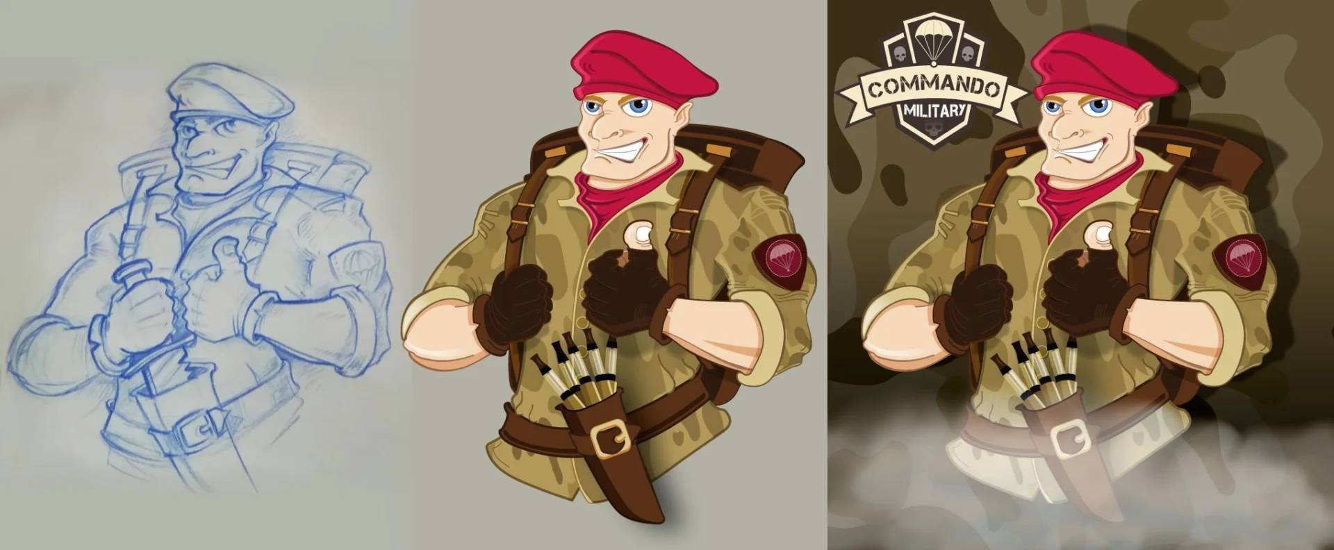 Illustration finale Military Commando