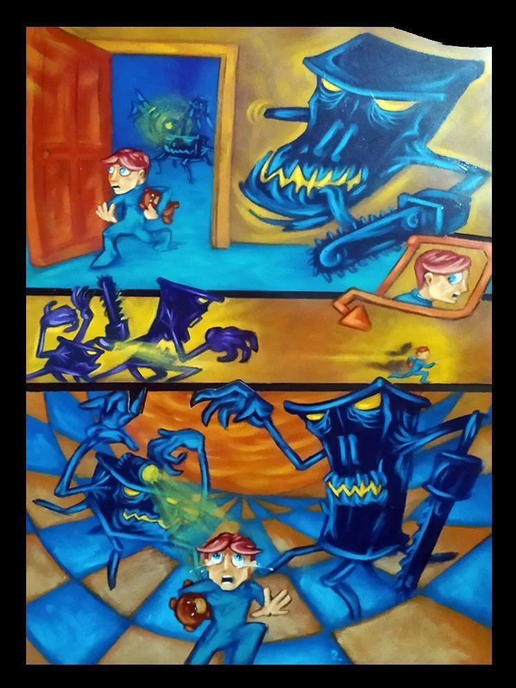 peur du noir 2 — illustration